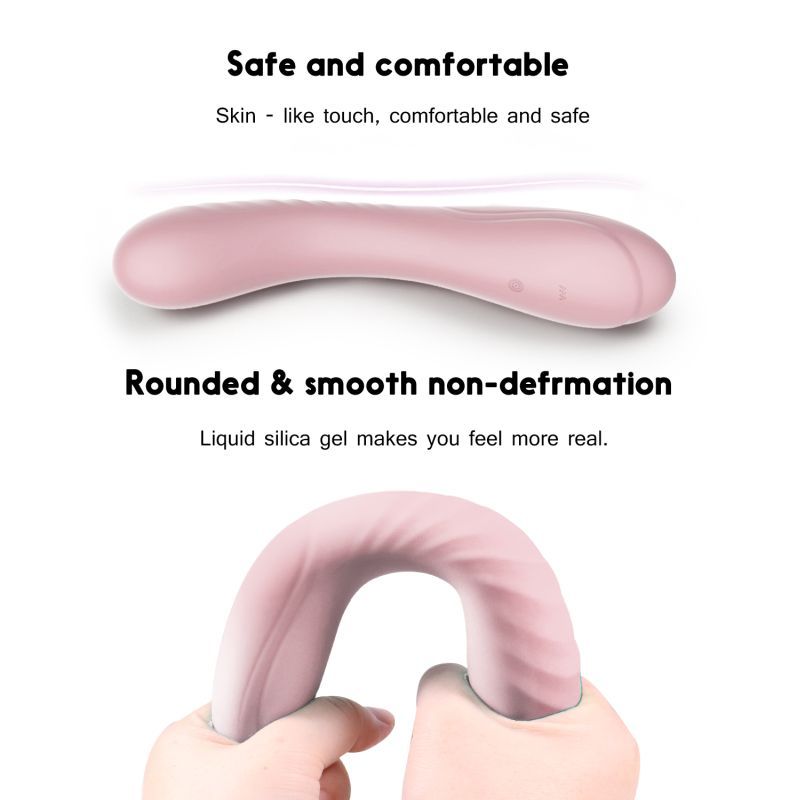 Maya Curve (Pink) – Silicone Vibrator