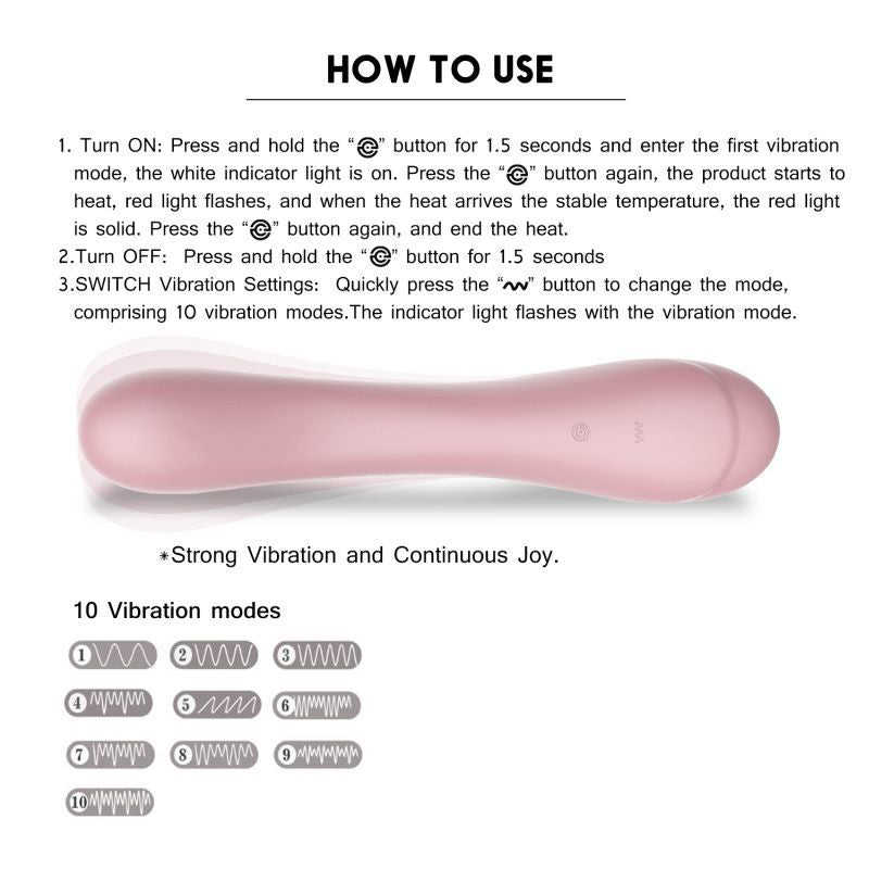 Maya Curve (Pink) – Silicone Vibrator