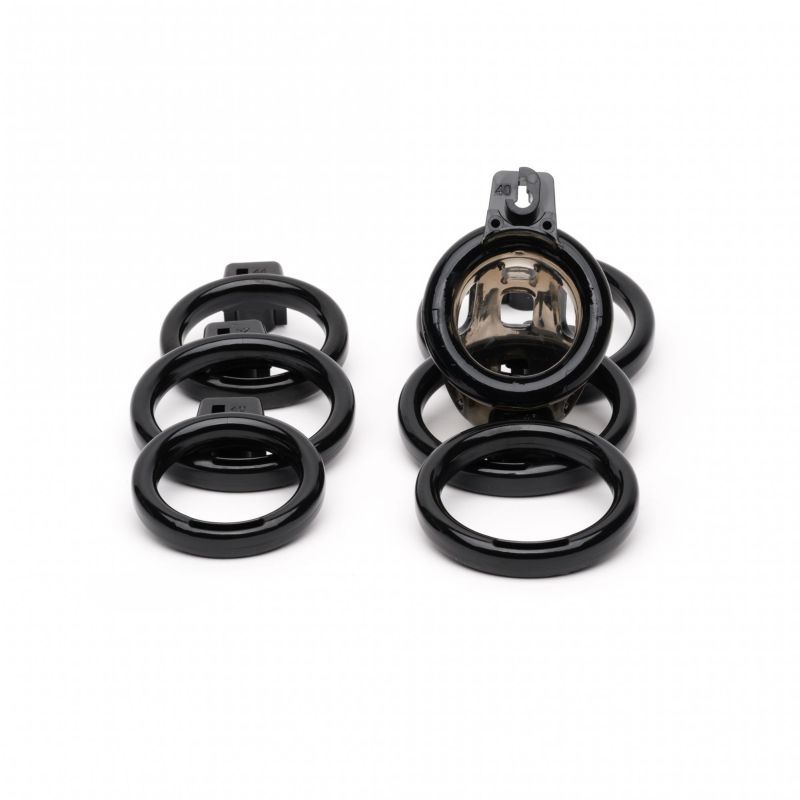 Gladiator Size 1 Soft Cock Cage with Pussification Plug – Comfortable Chastity Device