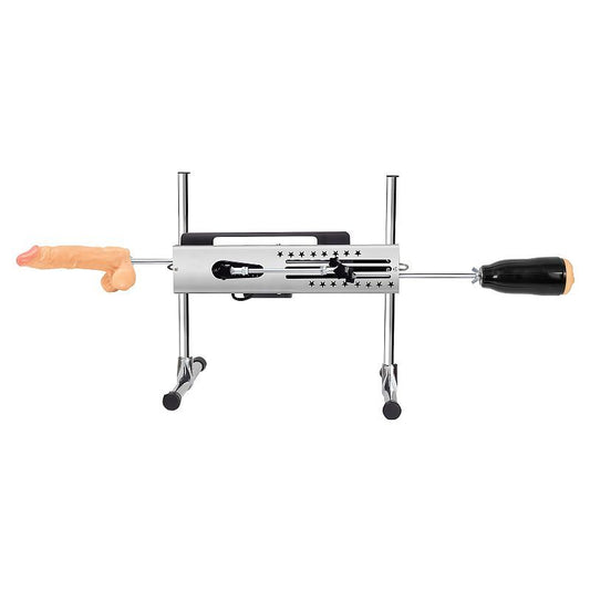 Double Ended Remote Control Sex Machine – Adjustable Height Pleasure System