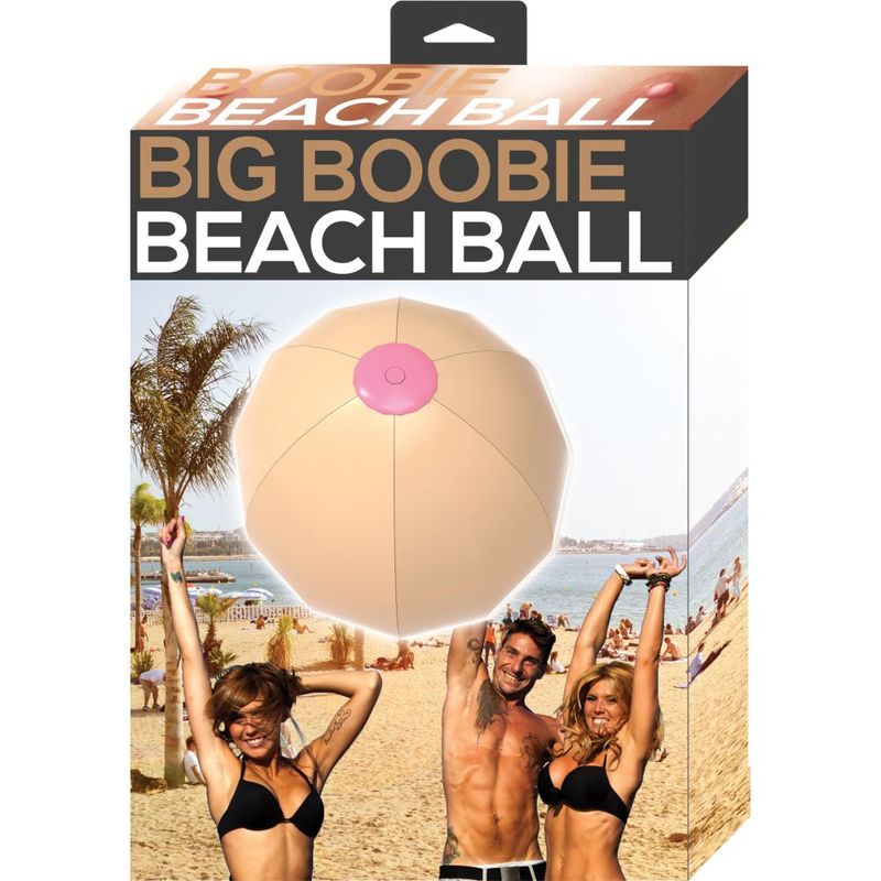 Big Boobie Beach Ball – 30 Inch Durable Jumbo Inflatable Beach Toy
