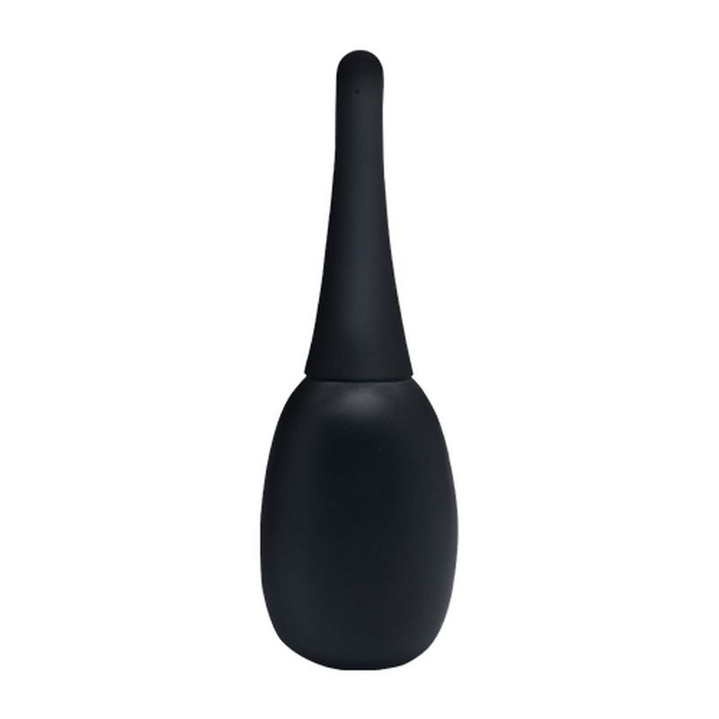 Silicone Anti-Backflow Anal Douche – 150ml Silicone Bulb and Nozzle