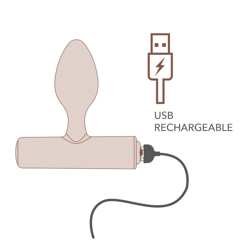 Nova Solaris Tapered Butt Plug Vibrator
