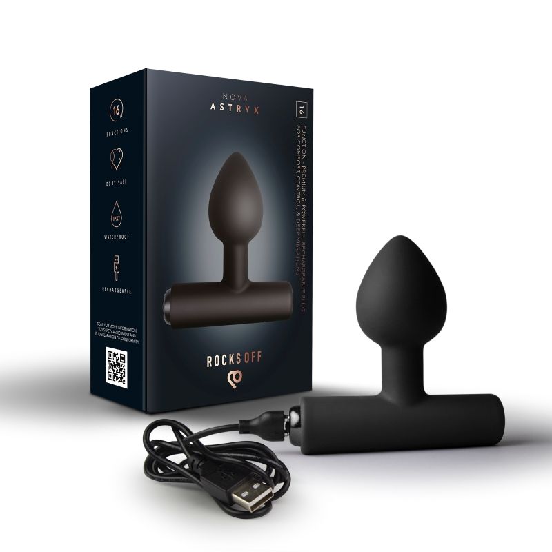 Nova Solaris Tapered Butt Plug Vibrator