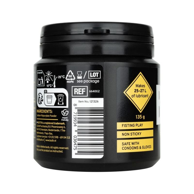 Buttr Powder Lube – Customizable Long-Lasting Lubricant Gel