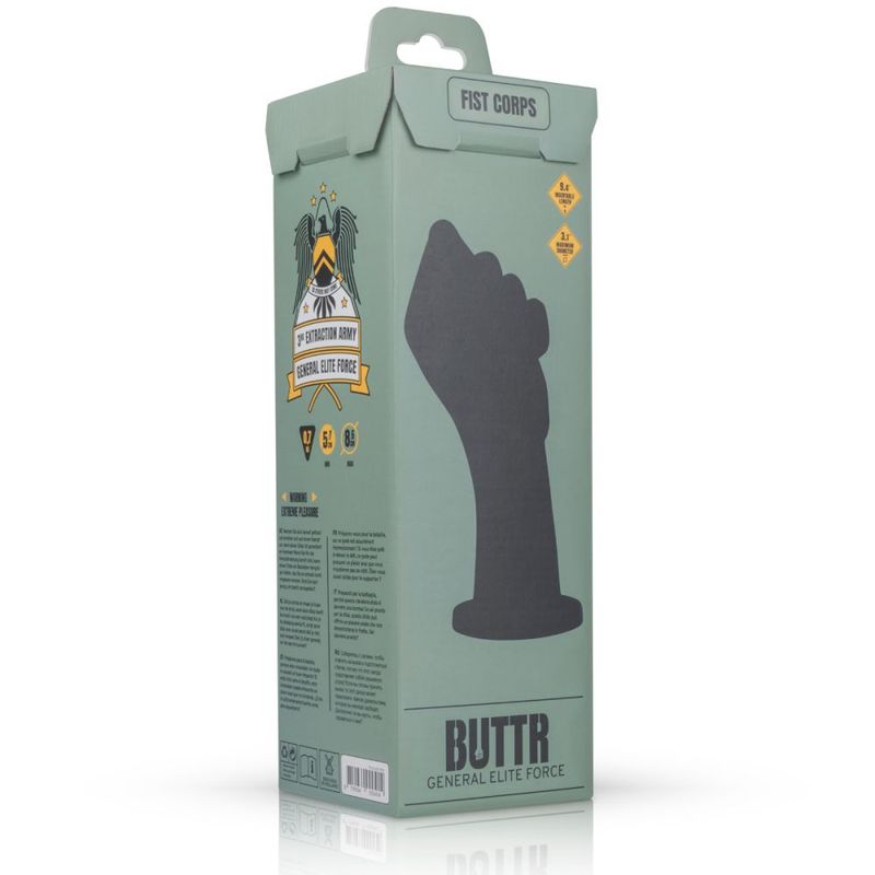 Buttr Full Size Fist Dildo with Strong Suction Cup Base