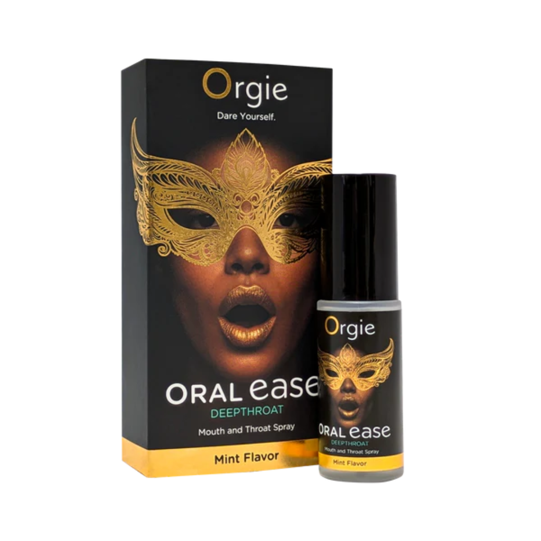 Orgie Oral Ease Deepthroat Mint Flavor – Refreshing Oral Spray