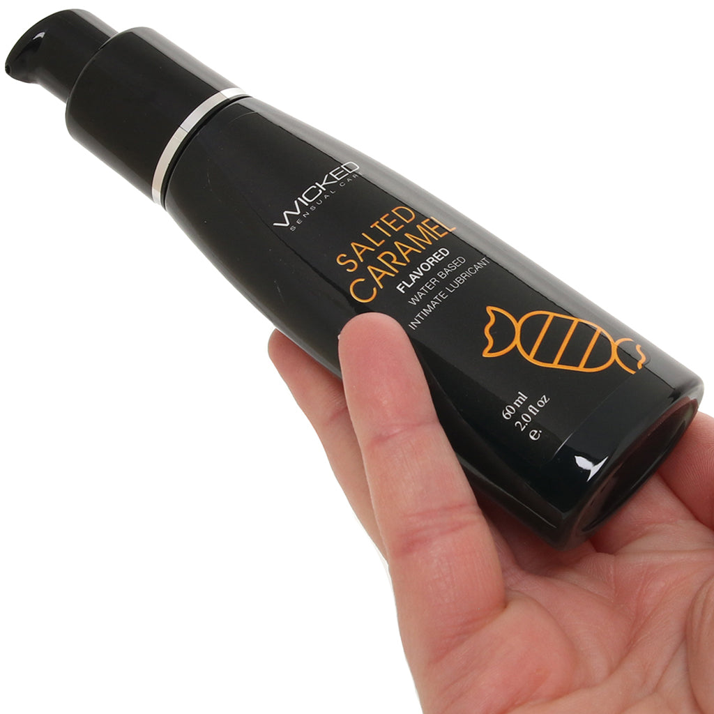 Aqua Flavored Lube 2oz/60ml in Salted Caramel Lubes and Lotions > Flavored Sex Lubes