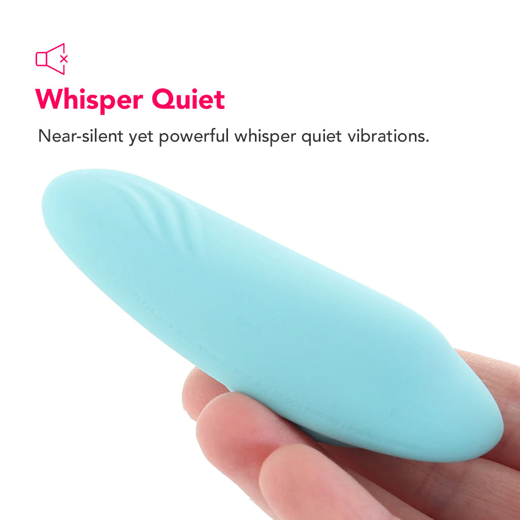 We-Vibe Moxie+ Wearable Clitoral Vibe in Aqua Vibrators > Wearable & Panty Vibrators