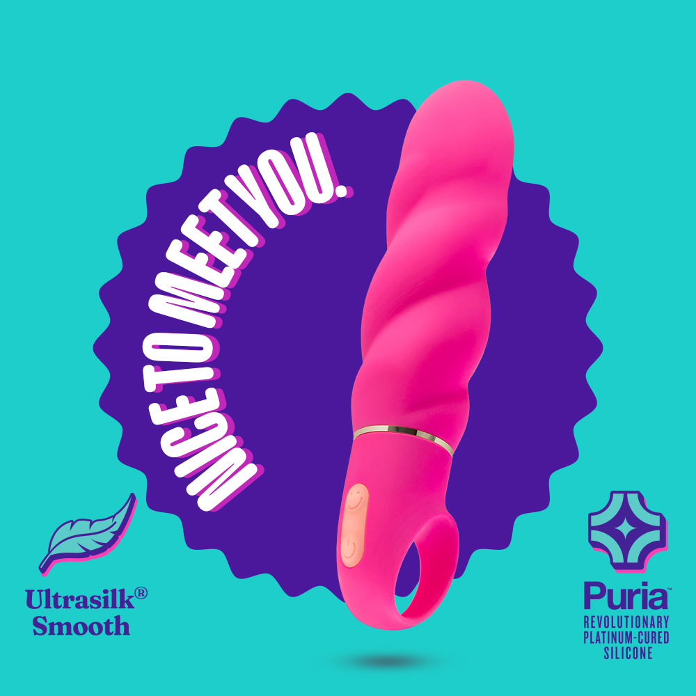 Aria Amazing Af Fuschia 15.9 Cm Vibrator