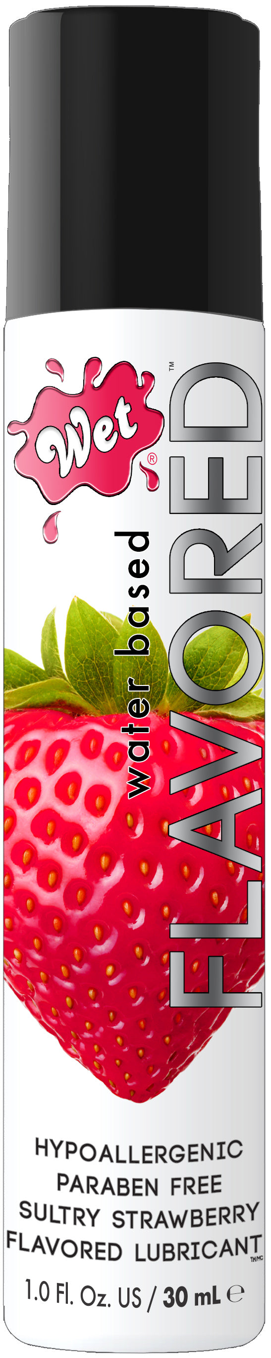 Wet Flavored Juicy Strawberry (1oz) – Flavored Edible Lubricant