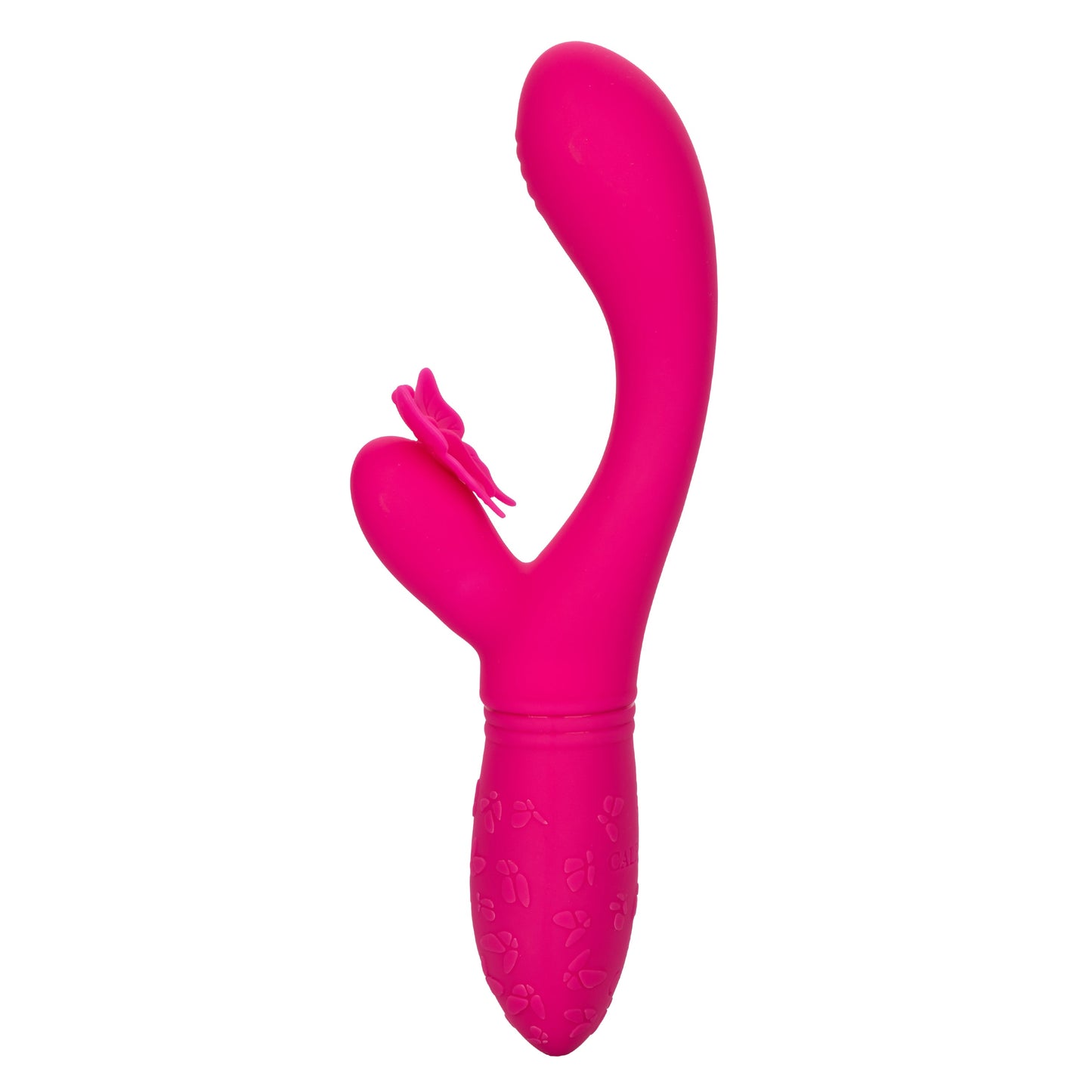 Butterfly Kiss Flutter Vibrator in Pink with 10 Vibration Functions and Dual Motors