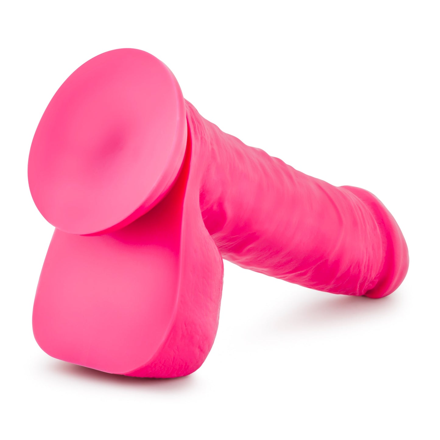 Ruse Big Poppa Hot Pink Dildo 6.6 Inch Insertable Length