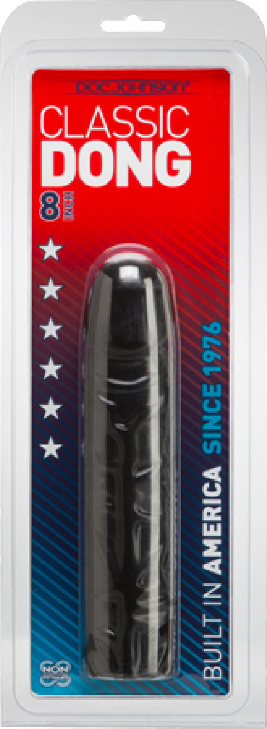 Doc Johnson Classic 8 Inch Dong – Lifelike Textured Silicone Dong