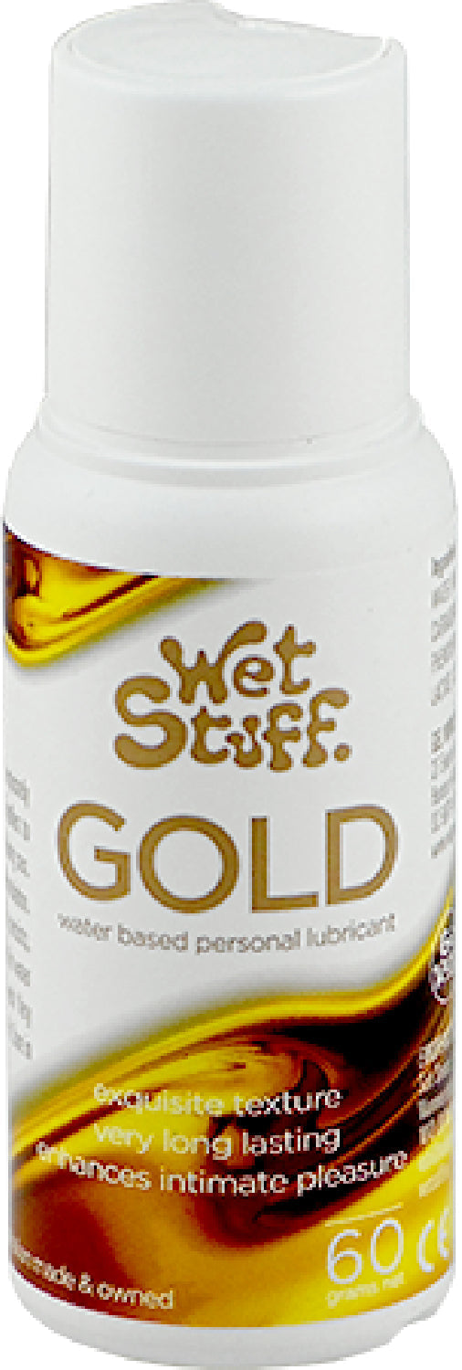 Wet Stuff Gold – Long-Lasting Clear Water-Based Lubricant