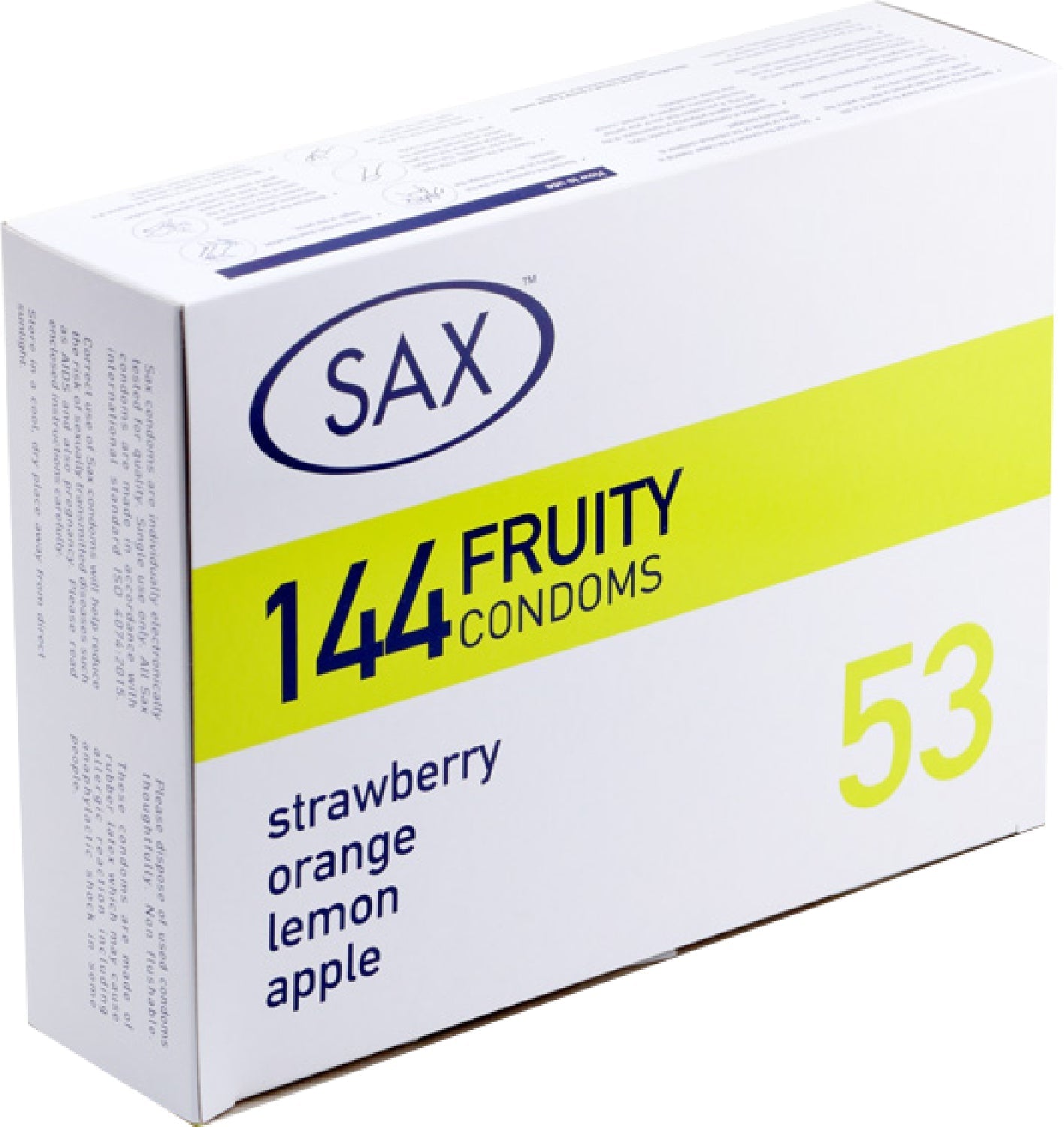 Sax Fruity Condoms 144 Pack – Bulk Condoms