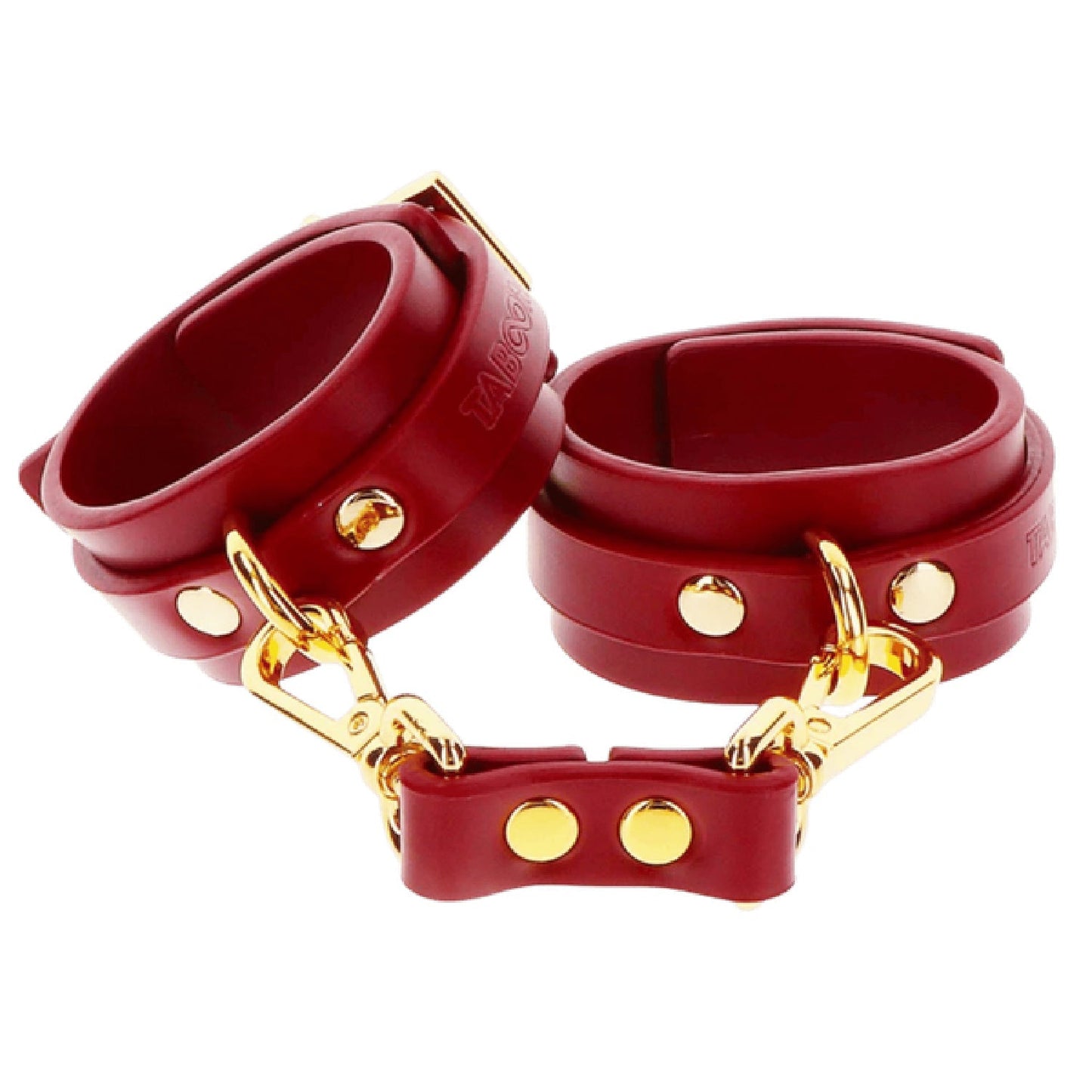 TABOOM D-Ring Collar and Wrist Cuffs Set – Fashion Accessory and BDSM Restraint