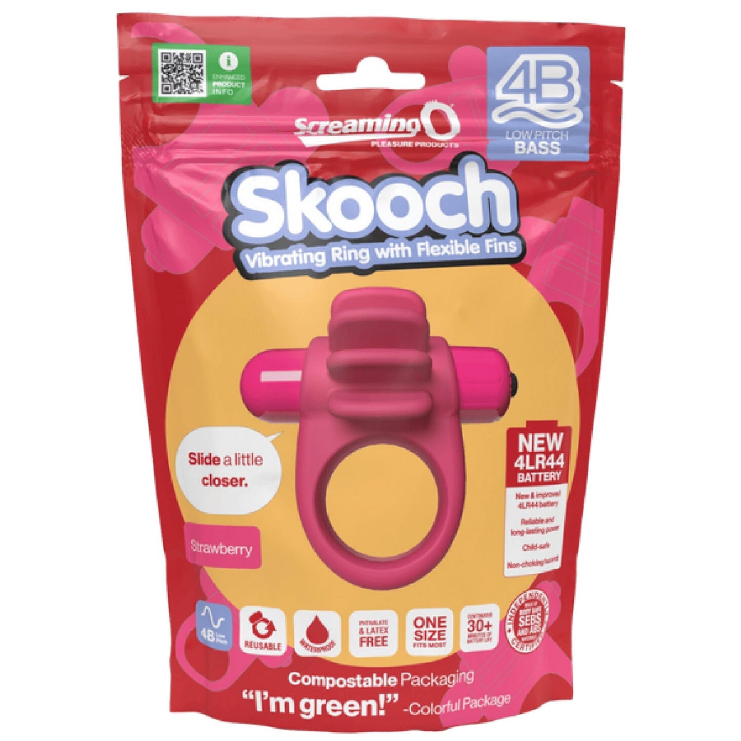 Skooch 4B Low Pitch Bass (Kiwi | Strawberry)