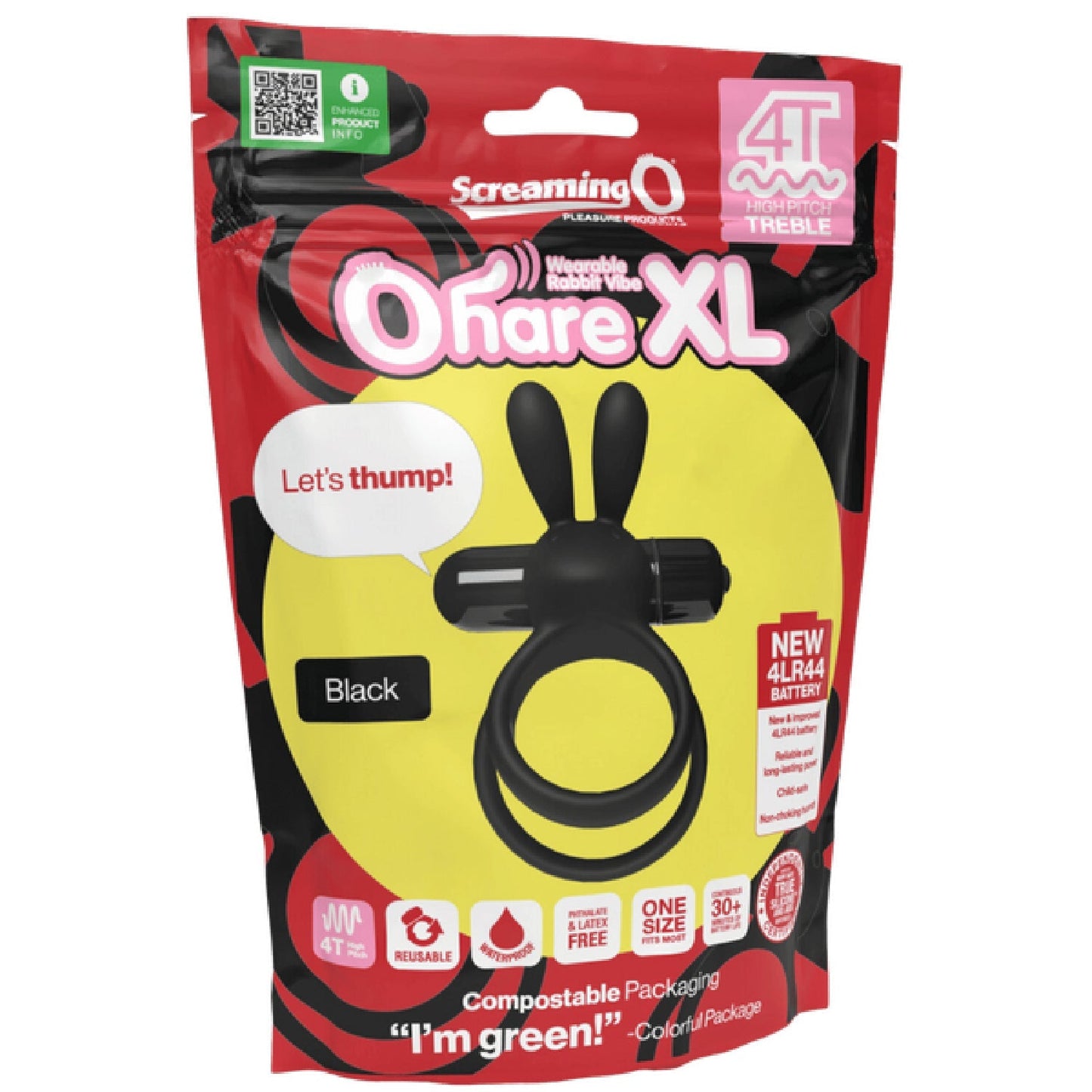 Screaming O 4T Ohare – Body-Safe Silicone Double Ring Vibrator