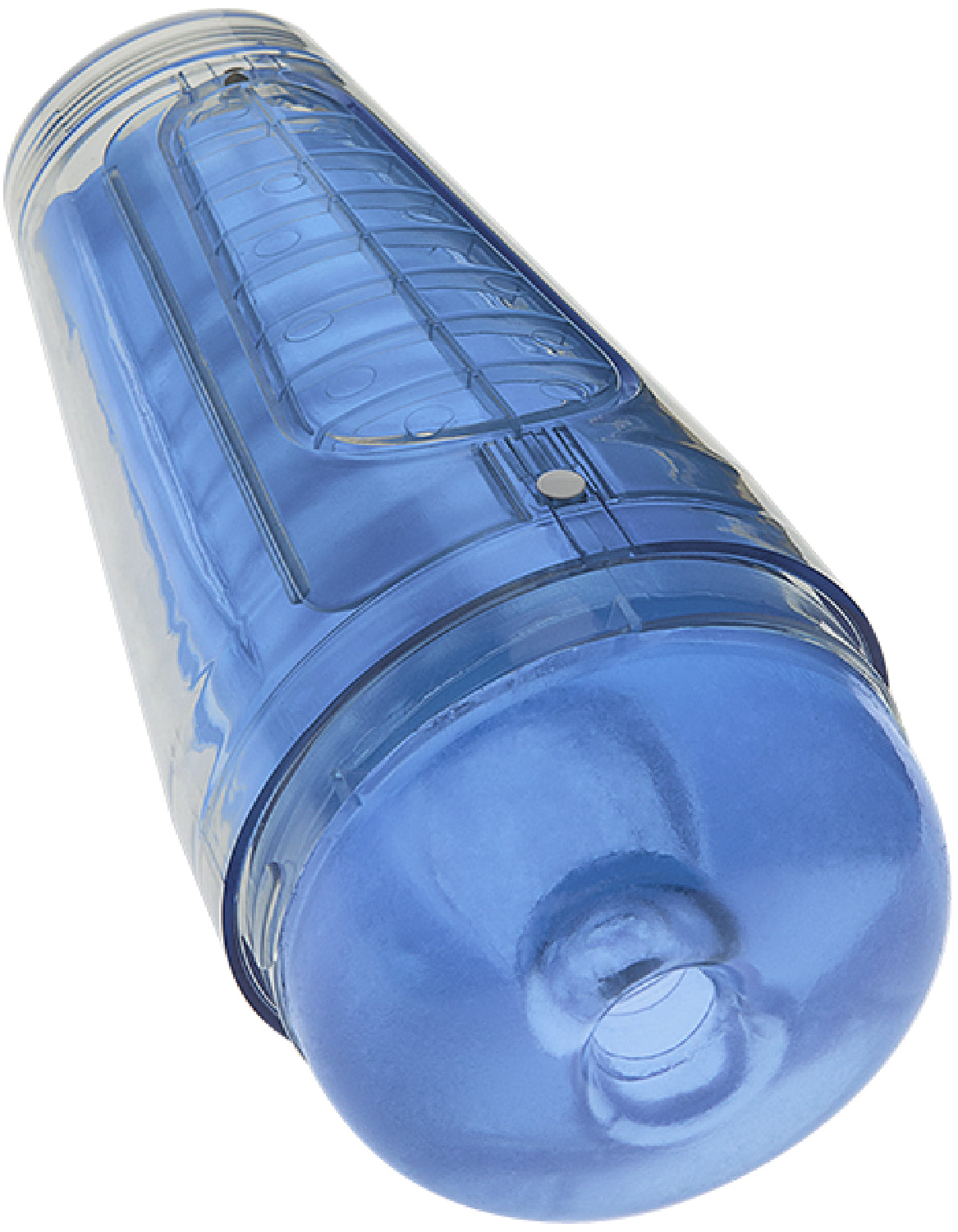 Doc Johnson Optix – Transparent Variable-Pressure Hard Case Masturbator