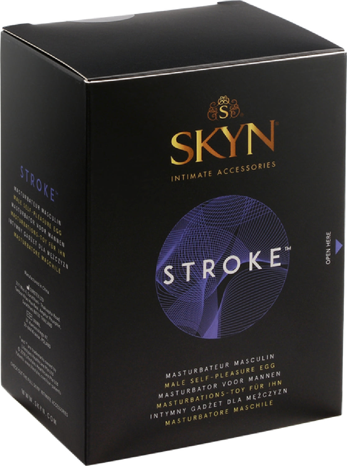 Skyn Stroke – Male Masturbation Device with Ribbed Texture and Stretchy Material