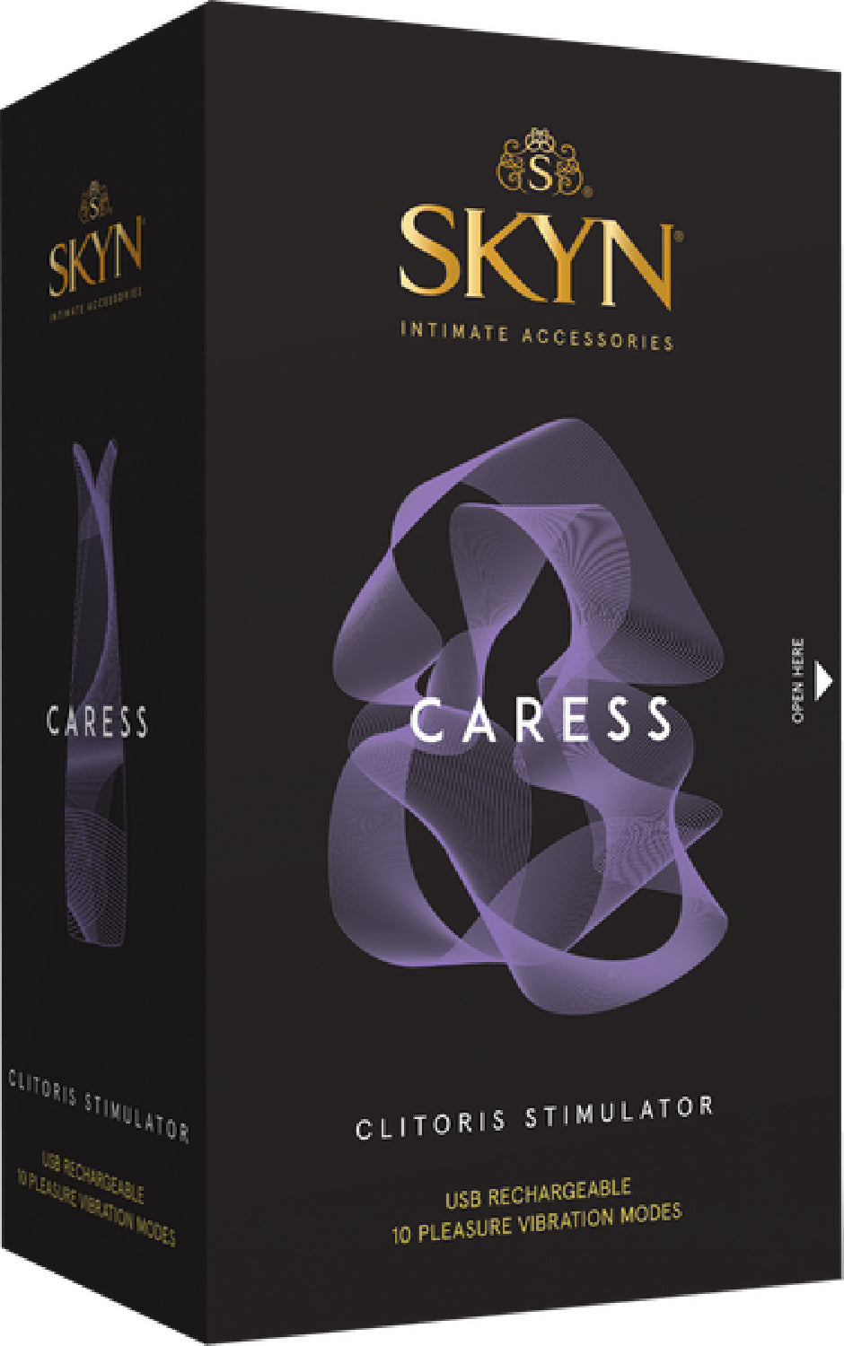 Skyn Caress – 10 Mode Vibrating Clitoris Stimulator with Ultra Soft Finish