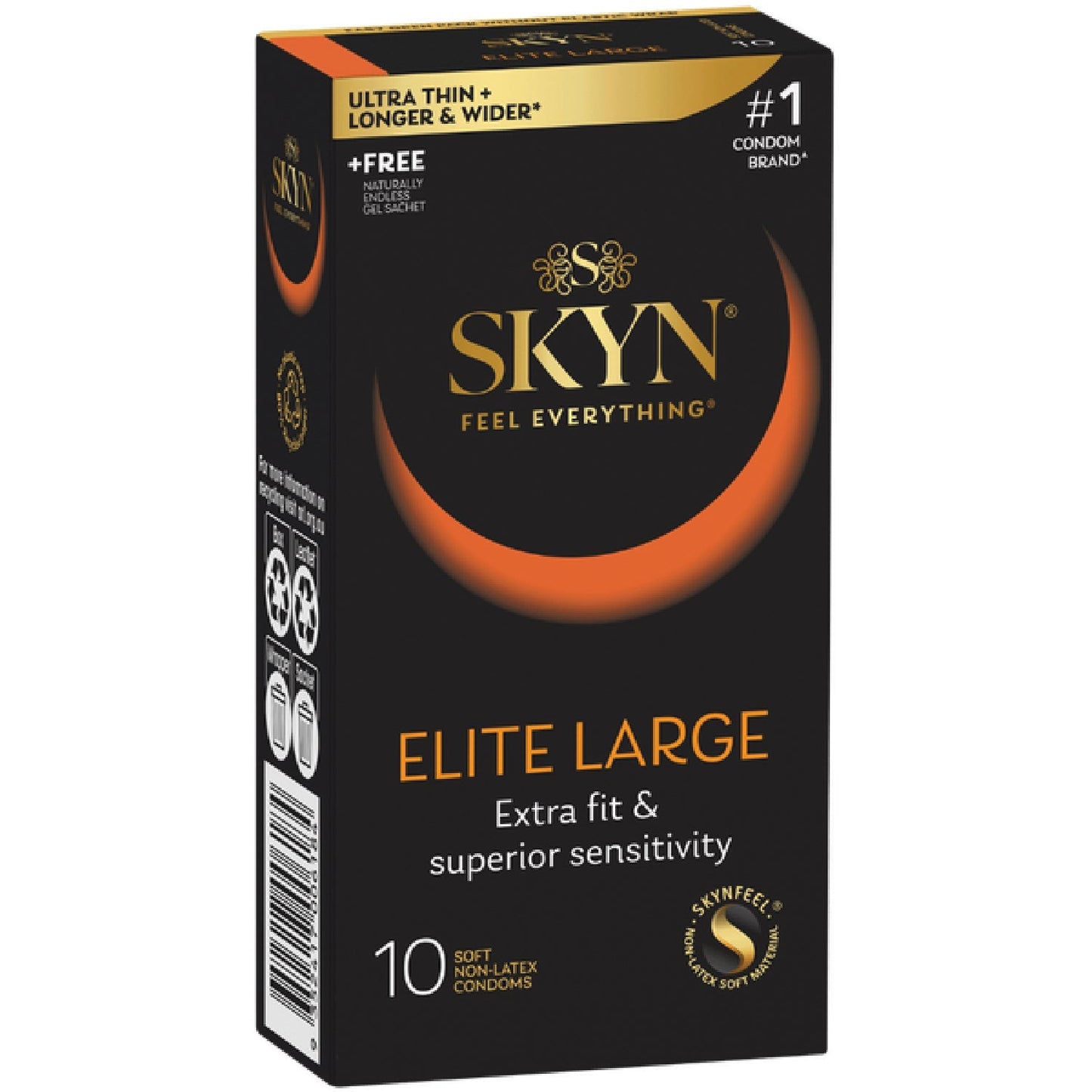 Skyn Elite Large 10 Pack – Natural Fit Condoms
