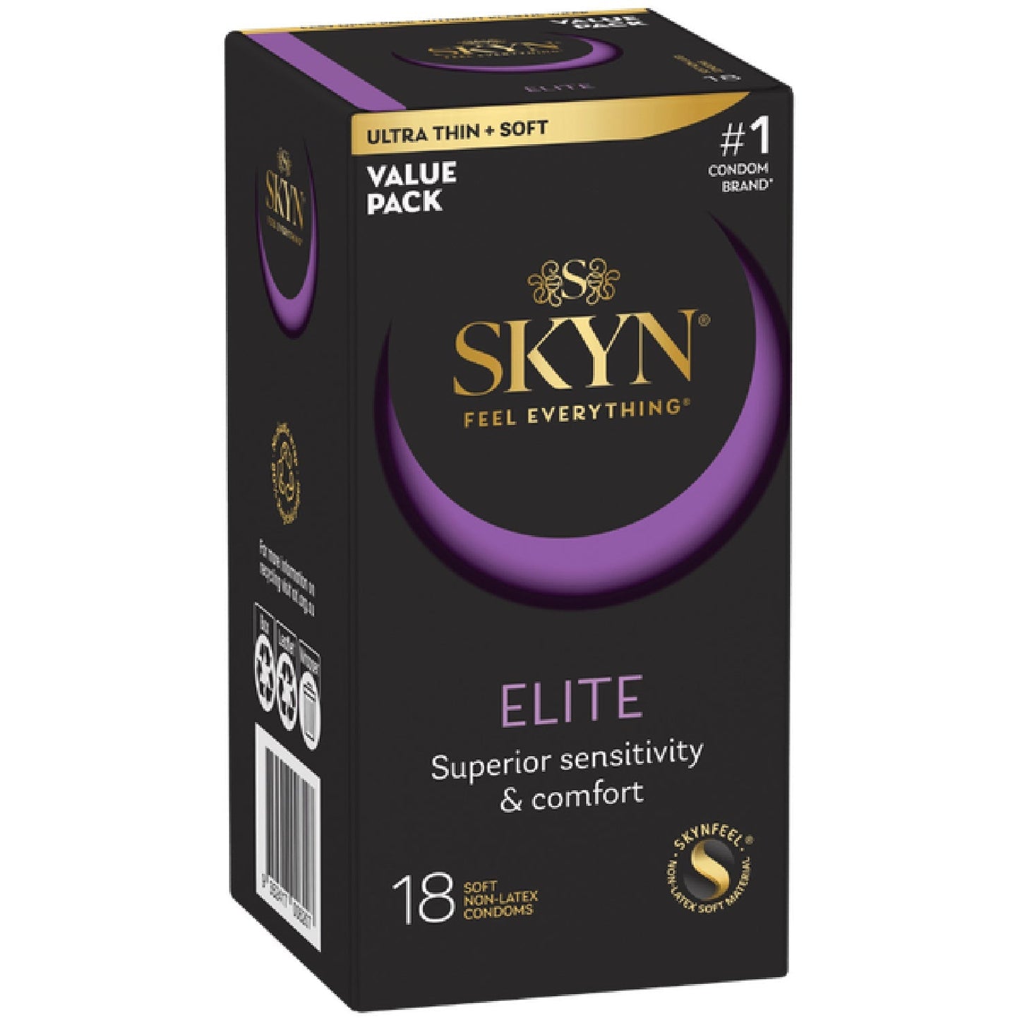 Skyn Feel Everything Elite – Ultra Thin and Soft Condoms 18 Pack