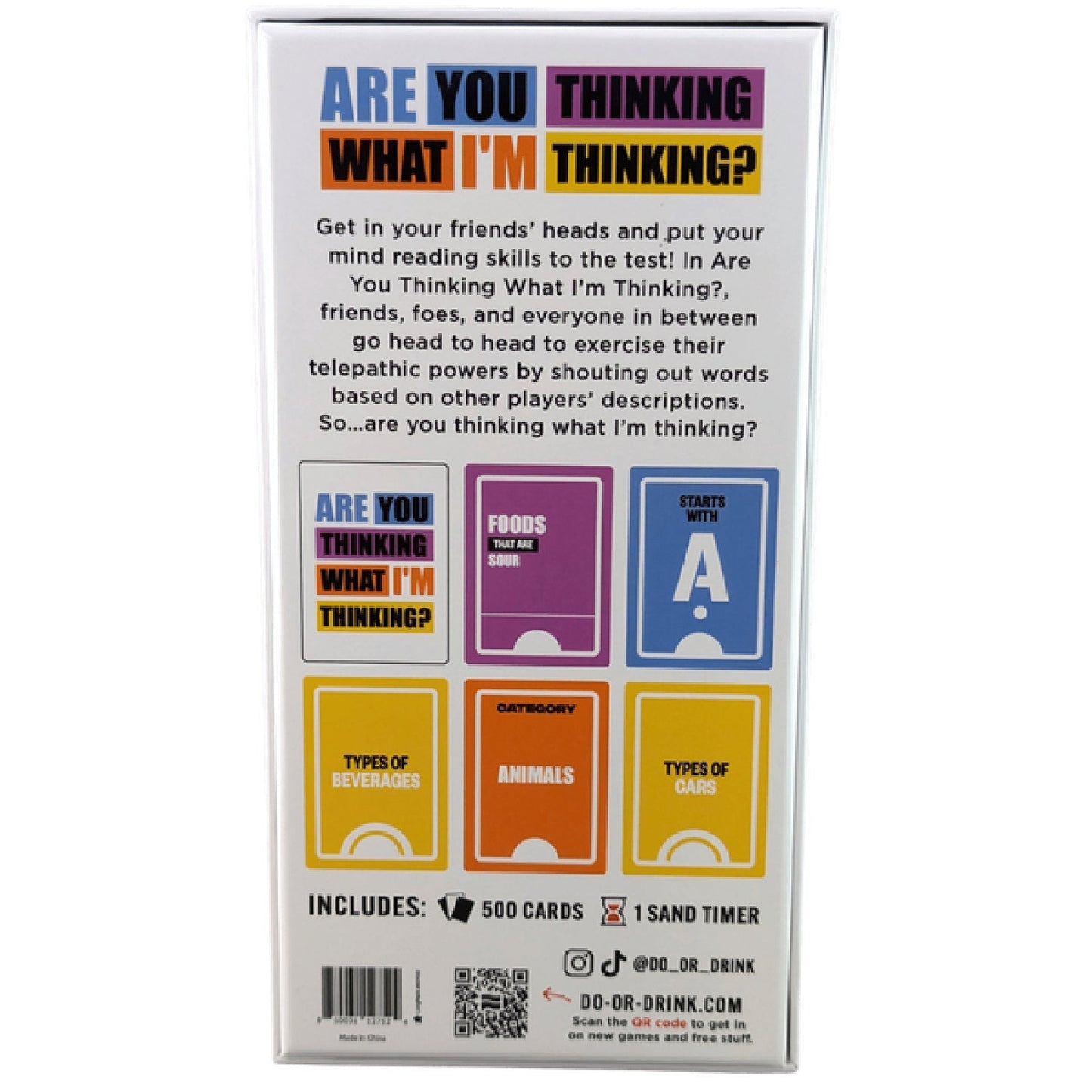 Are You Thinking What I'm Thinking? – Team-Based Party Word Game