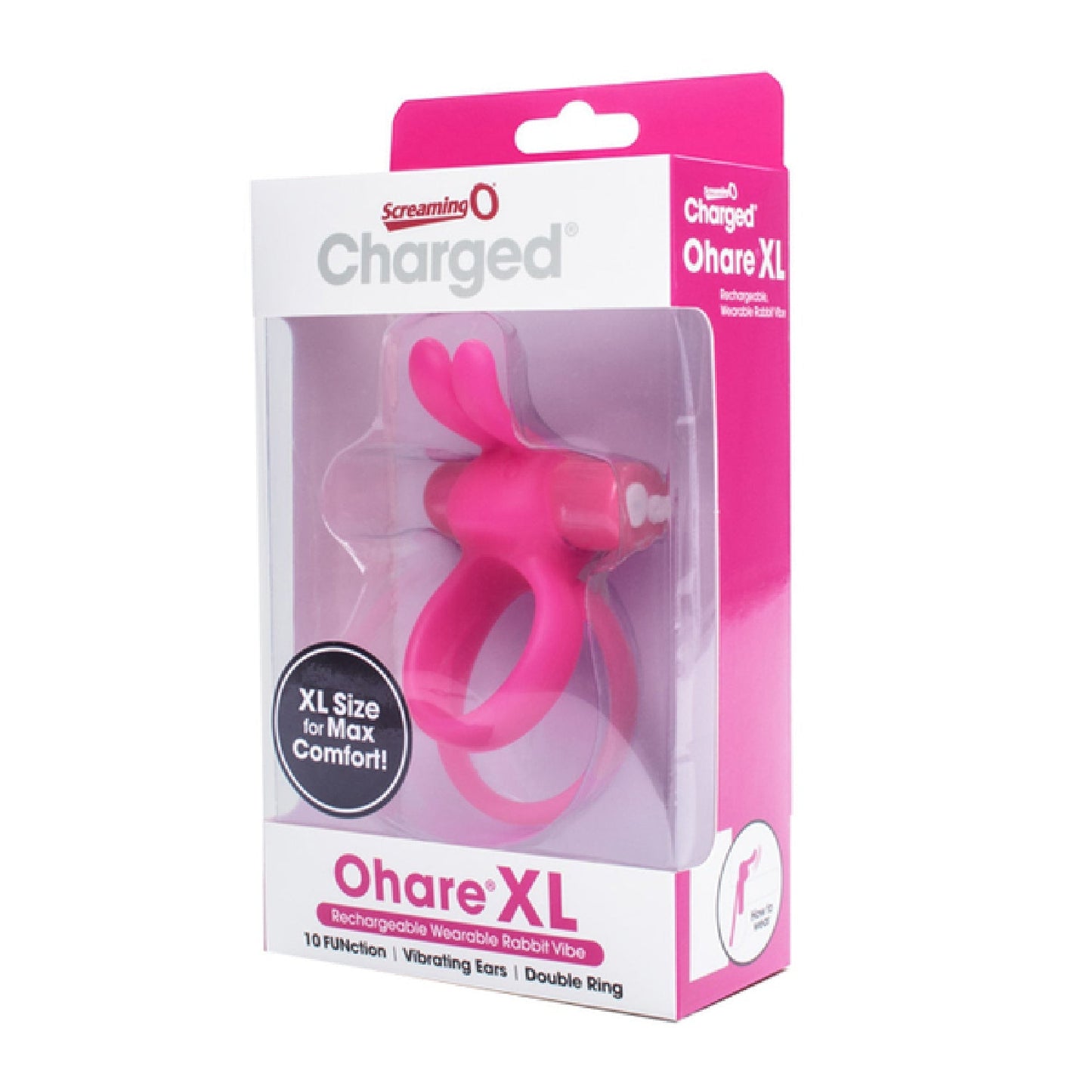 Charged Ohare XL – Rechargeable Double Cock Ring Vibrator