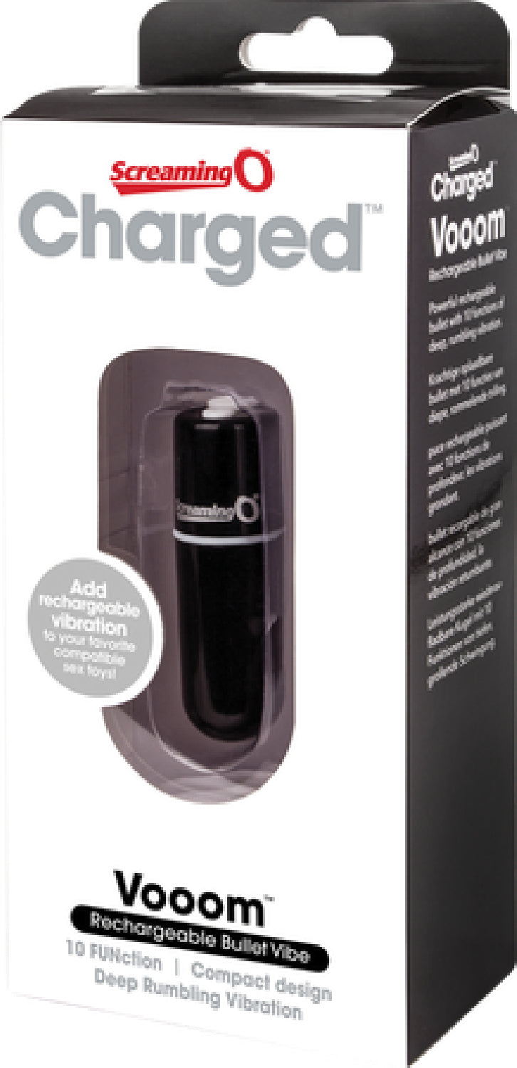 Vooom Bullet – Waterproof 10-Function Portable Bullet Vibrator