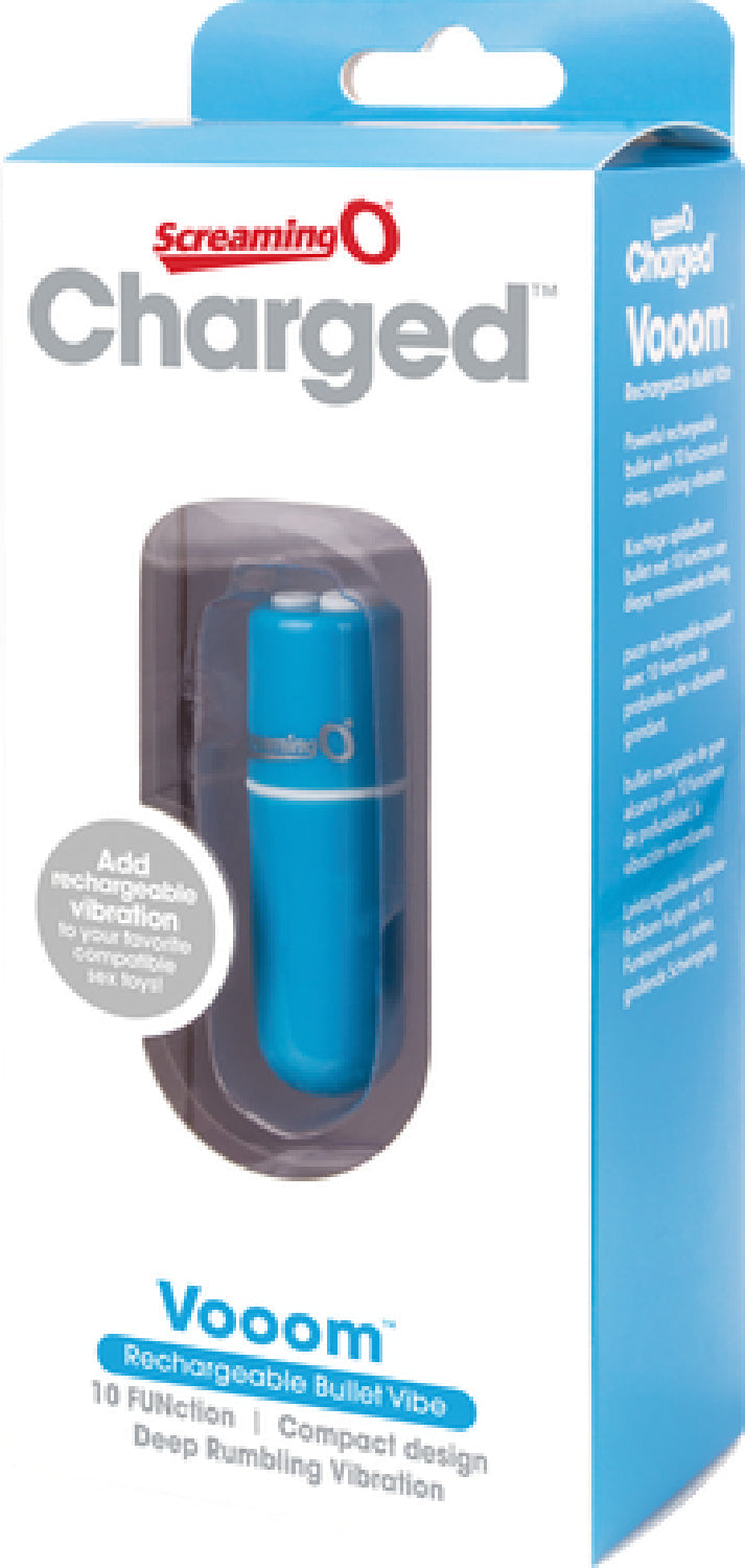 Vooom Bullet – Waterproof 10-Function Portable Bullet Vibrator