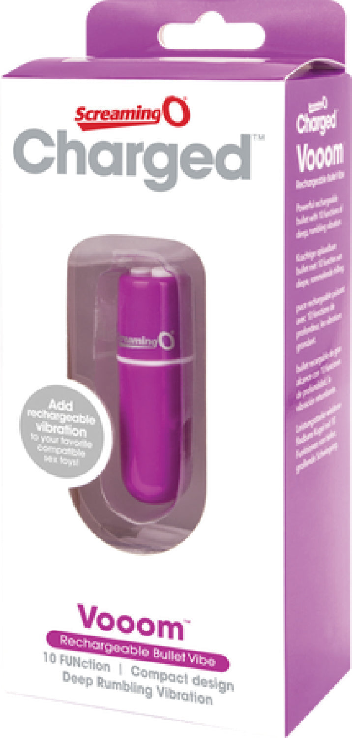 Vooom Bullet – Waterproof 10-Function Portable Bullet Vibrator