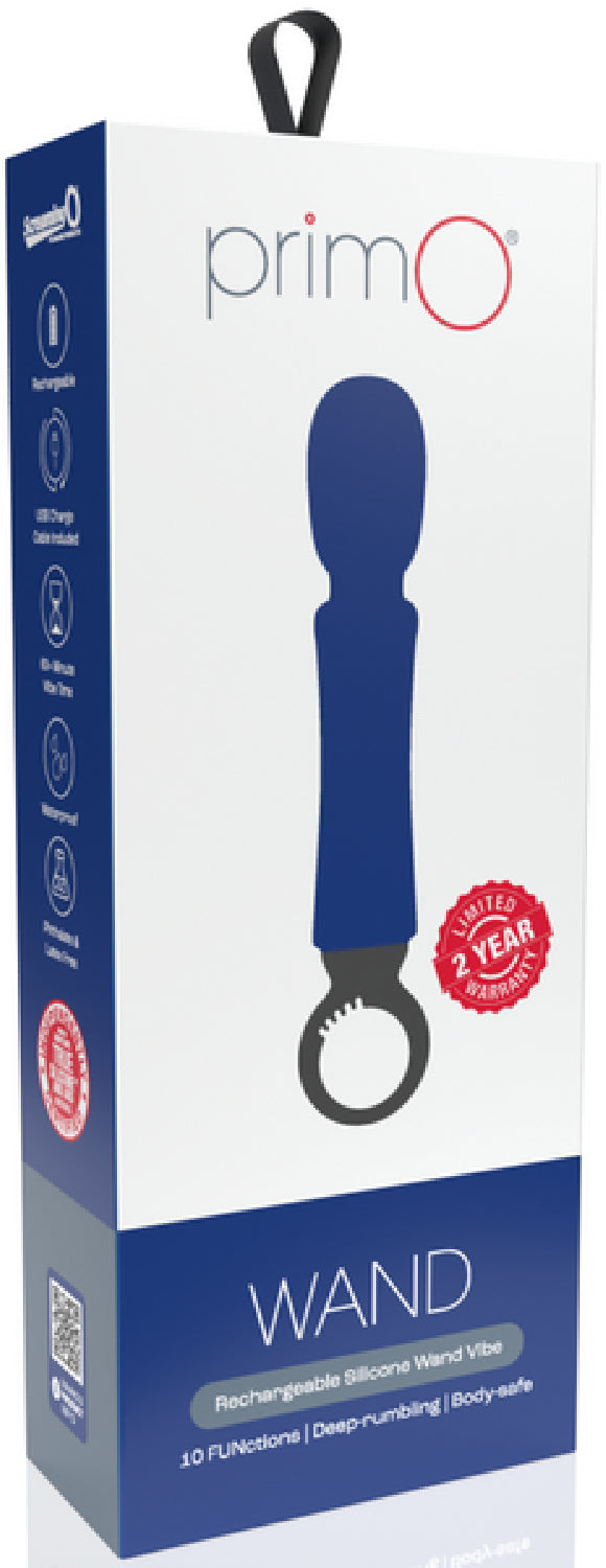 Screaming O PrimO Wand – Rechargeable Portable Wand Vibrator with 10 Vibration Functions