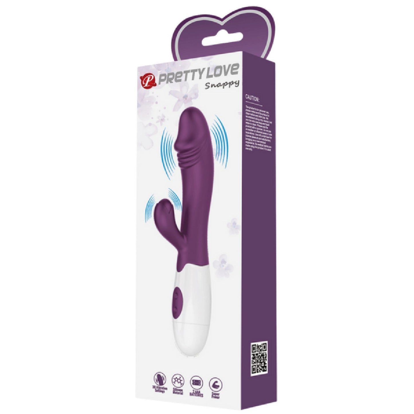 Snappy G-Spot Rabbit Vibrator – Dual Stimulator with Flexible Design