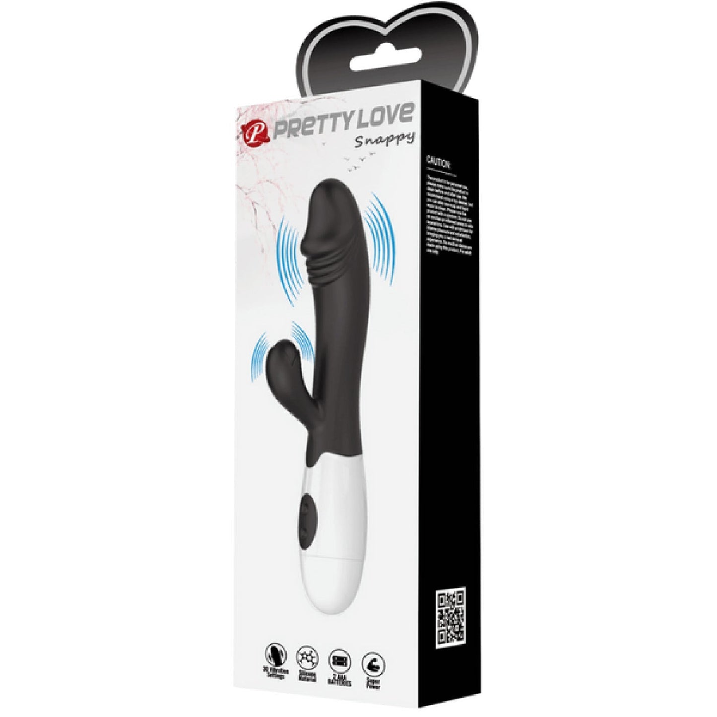 Snappy G-Spot Rabbit Vibrator – Dual Stimulator with Flexible Design
