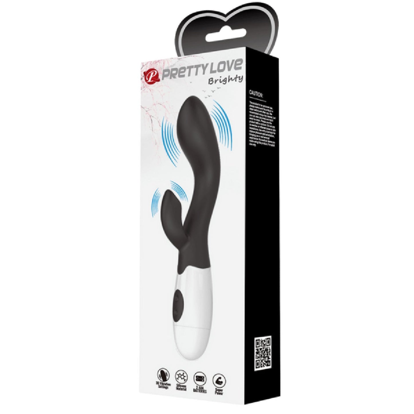 Brighty G-Spot and Clitoral Rabbit Vibrator – Dual Stimulation Vibrator