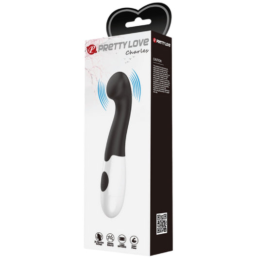 Charles Classic – Stylish Silicone Vibrator with Bulbous Head