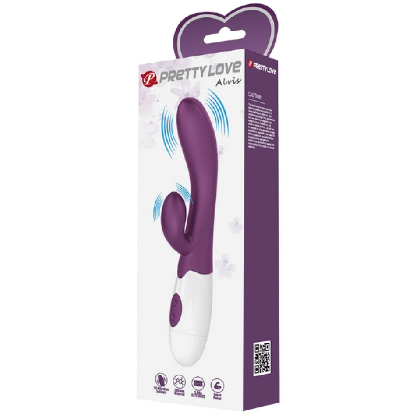 Alvis – Rabbit Vibrator with Dual Motors and 30 Vibration Functions