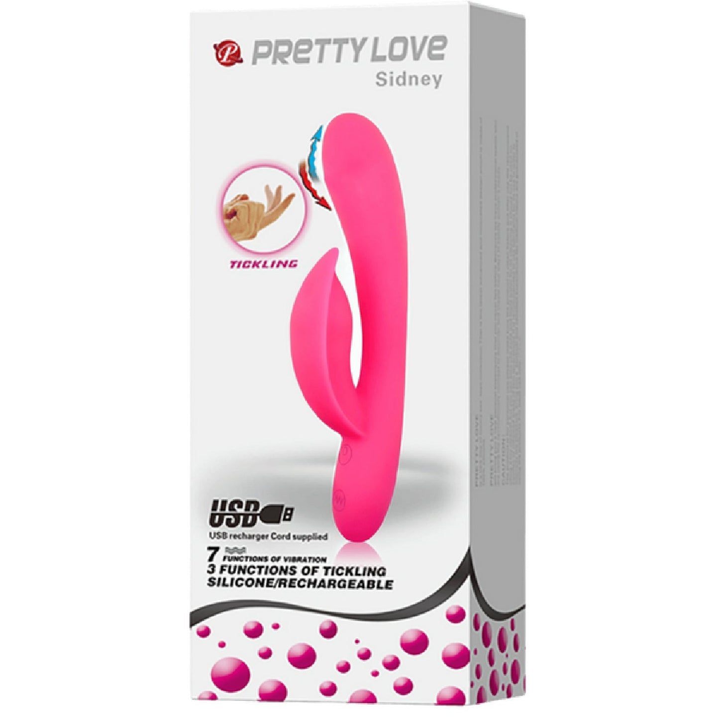 Sidney Silicone Rechargeable Vibrator