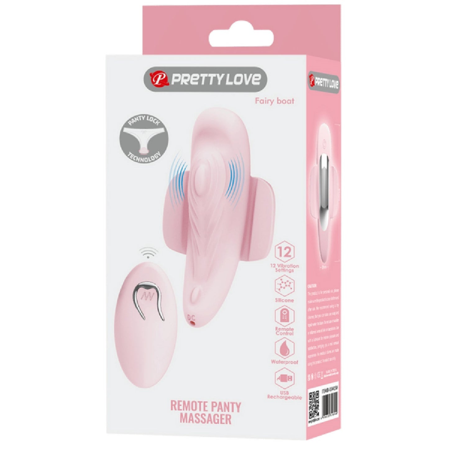 Fairy Boat Remote Panty Massager – Luxury Clitoral Vibrator
