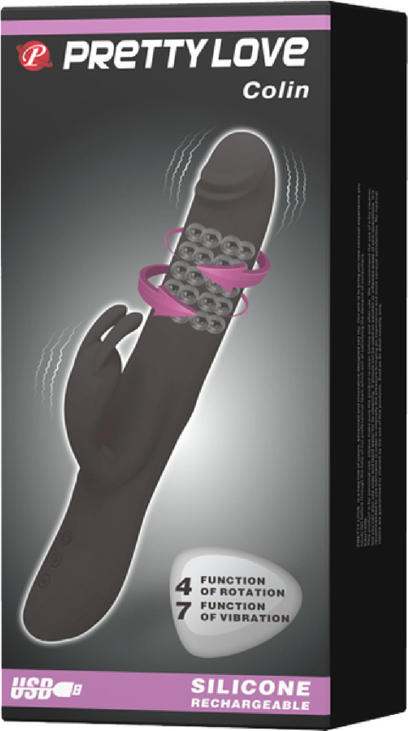 Pretty Love Rechargeable Colin Luxury Rechargeable Silicone Vibrator With Inflatable Head
