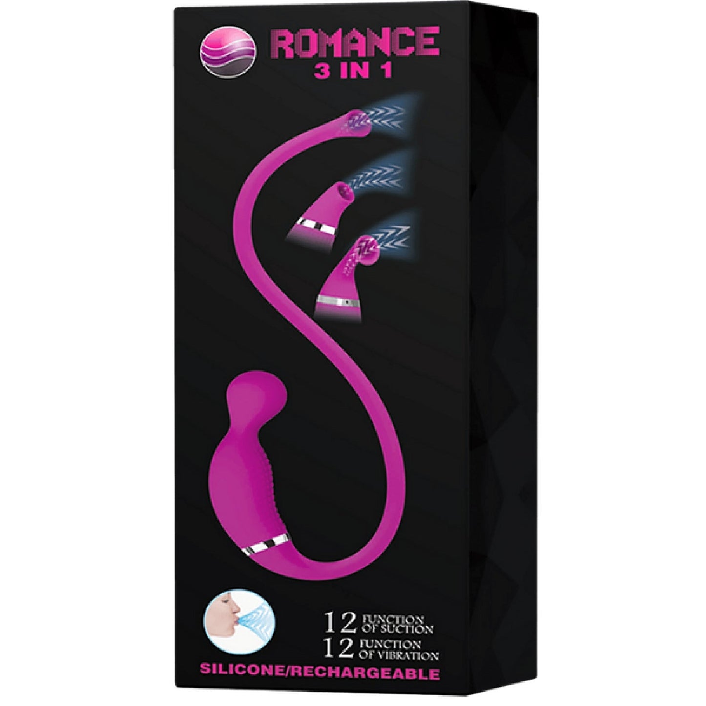 Rechargeable Romance 3in1 – Rechargeable 3in1 Vibrator