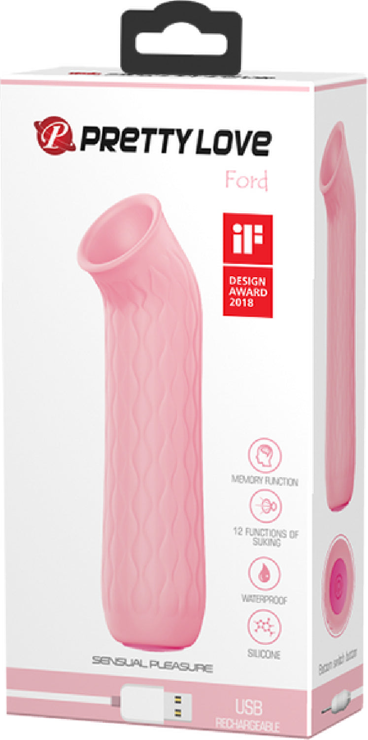 Rechargeable Ford – Medical-Grade Clitoral Sucker with 12 Suction Modes