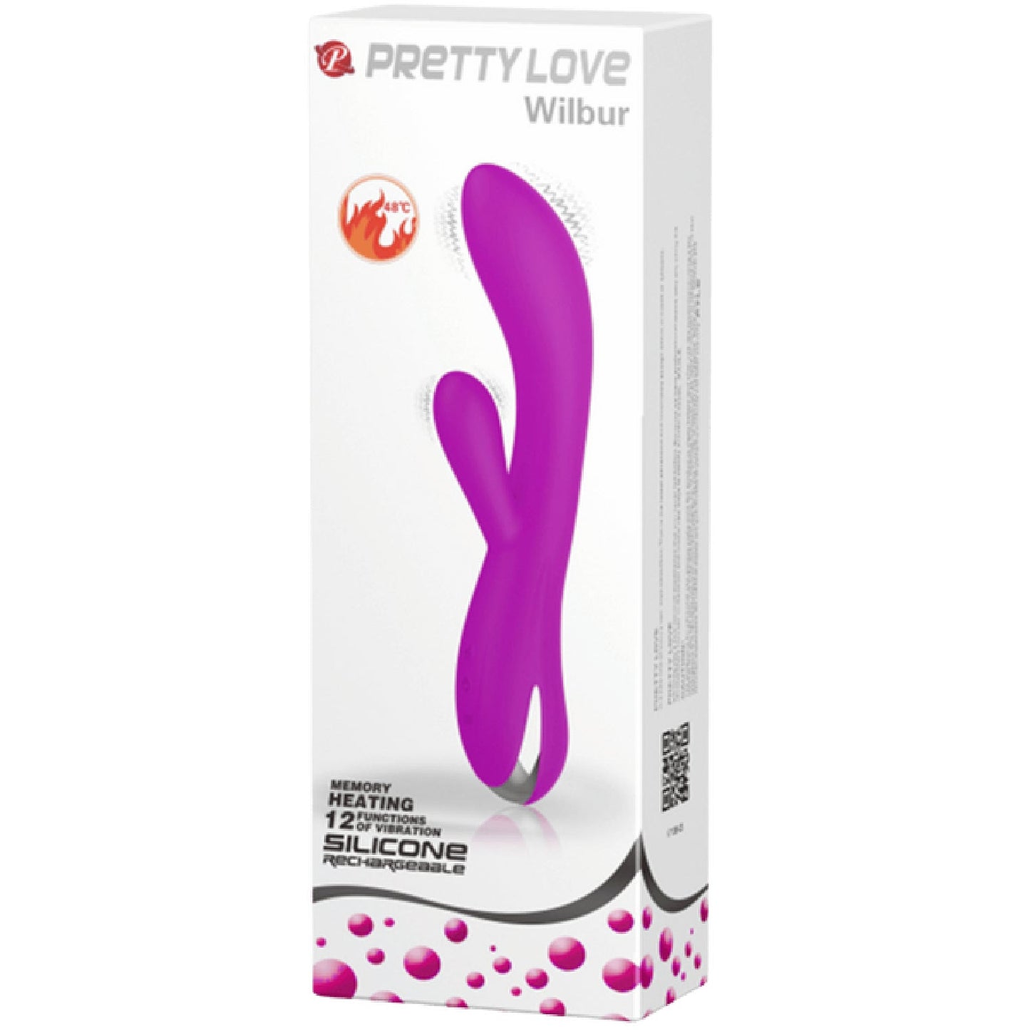Wilbur Rechargeable Warming Vibrator – Medical-Grade Silicone G-Spot Vibrator