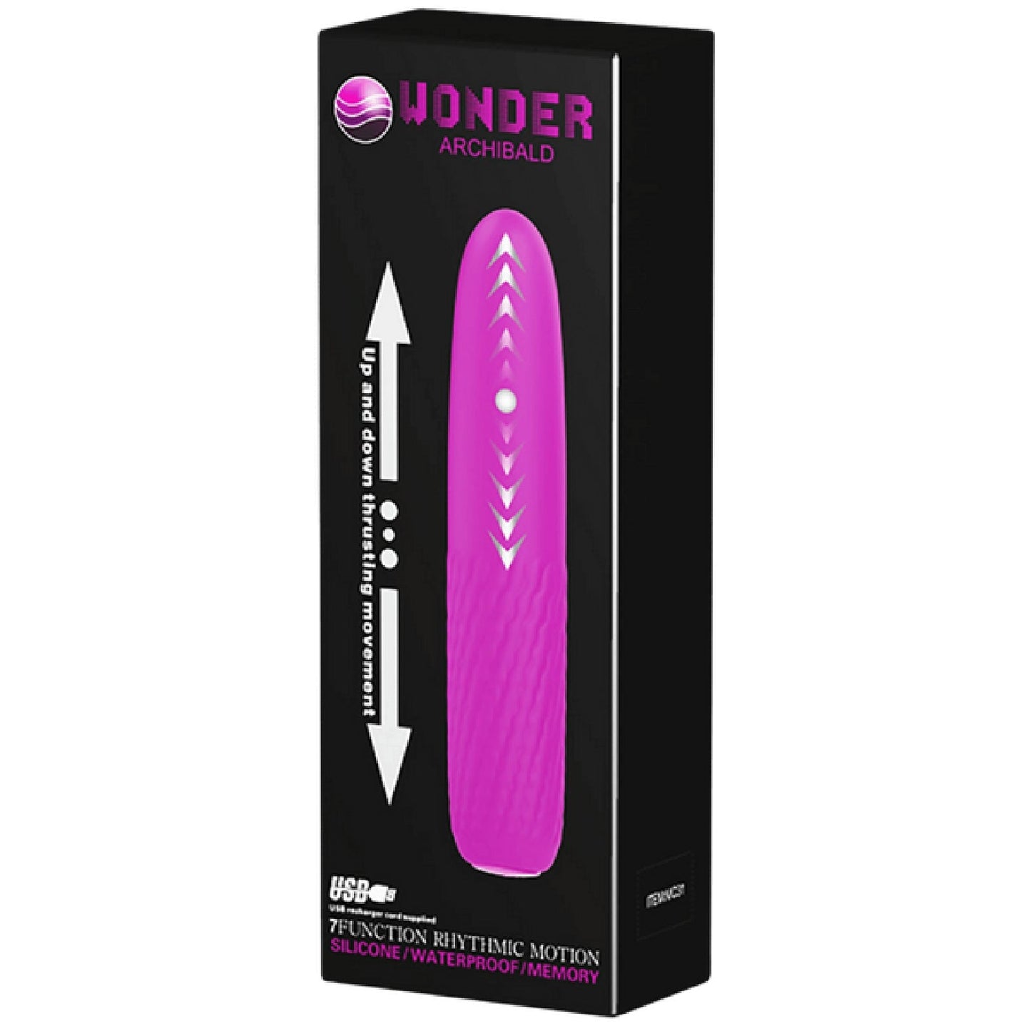 Archibald Rechargeable – Thrusting Vibrator