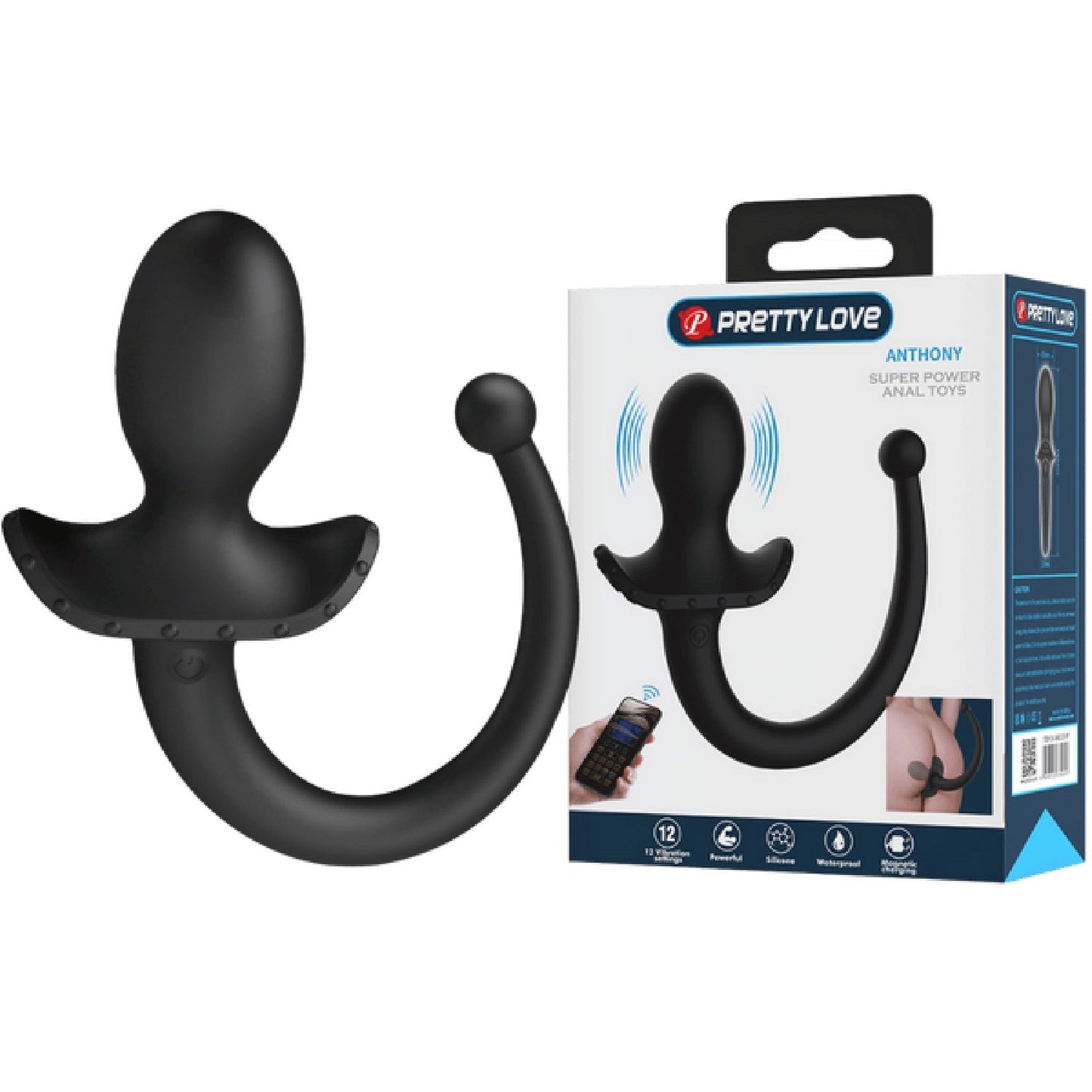 Anthony App Control Tail Plug – Wearable App-Compatible Vibrator