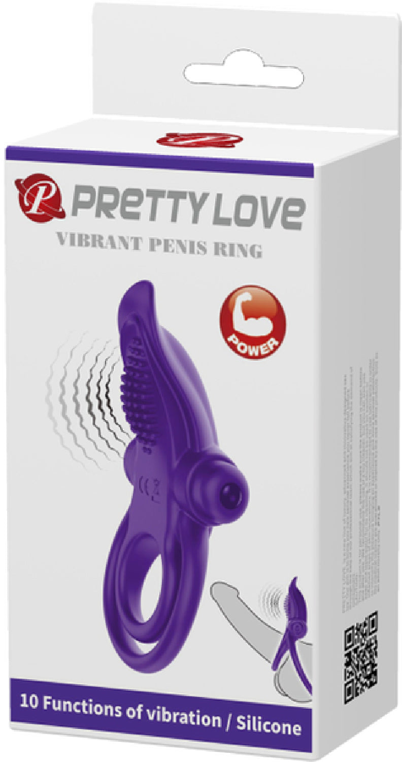 Vibrant Rabbit Cock Ring – Silicone Vibrating Penis Ring