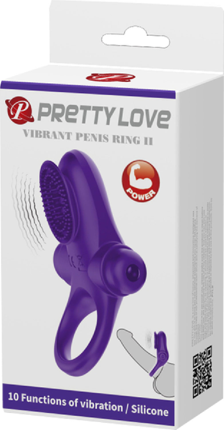 Vibrant Penis Ring II – Silicone Vibrating Penis Ring