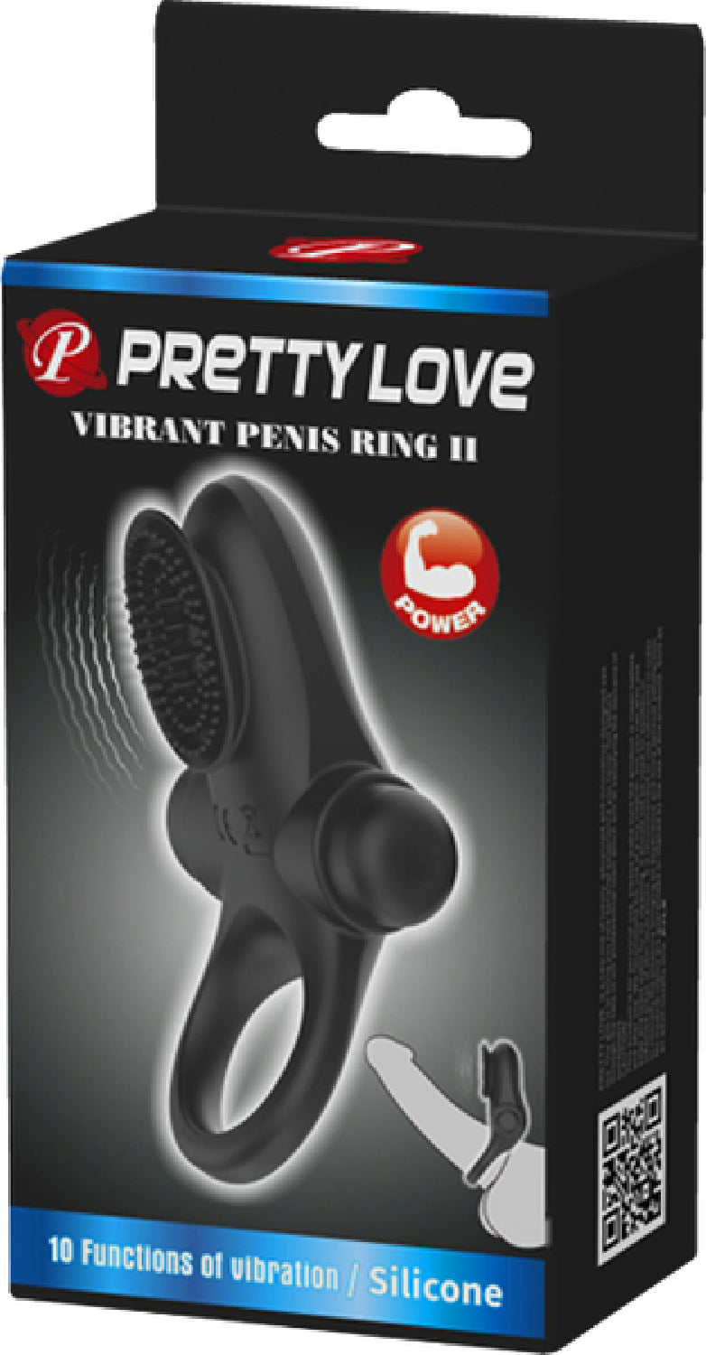 Vibrant Penis Ring II – Silicone Vibrating Penis Ring